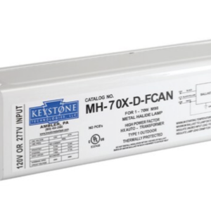 MH-70X-D-FCAN Keystone 70W F-can Metal Halide Ballast